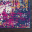 Tapis multicolore patiné moderne-69295551