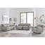 Luvern 2 Seater Top Grain Leather Electric Reclining Sofa-1749639048