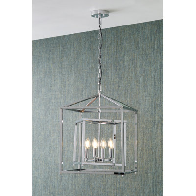 Anis 4-Light Lantern Chandelier