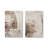 Mocha Musings Set of 2 Canvas Prints in a Maple Frame, 30" x 20"-922719401-922719394