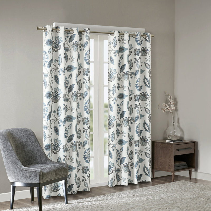 Rideau obscurcissant en jacquard