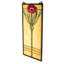 Floral Parker Poppy Stained Glass Window