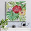 Fleurs tropicales - peinture sur toile tendue-2001563962