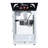 12 Oz Commercial Popcorn Maker - 850w Countertop Machine With Tempered Glass & Warming Deck (black)