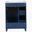 Meuble-lavabo 24 po avec lavabo en céramique et 2 tiroirs-341335522
