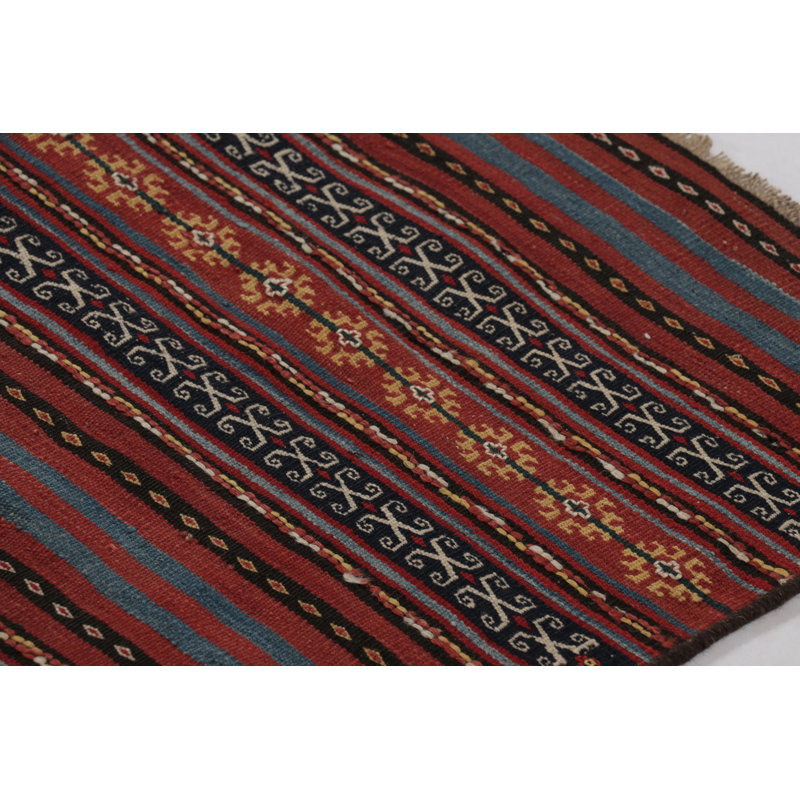Kilim & Flatweave One-of-a-Kind 3'0X11'10 Area Rug