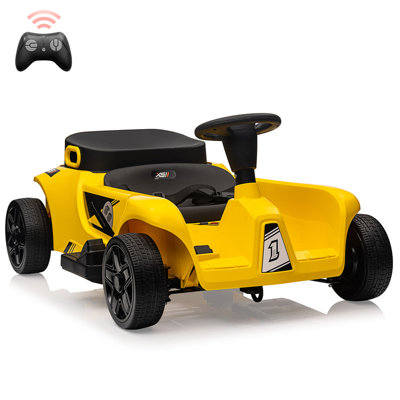 24V 2 Seaters Kids Ride On Car Toy with Remote Control for Parents and Kids, 2 * 7Ah Battery 2 * 120W Large Motors, Storage Box, Music, Max Load 200LB