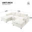 Upholstered U-Shaped Sectional