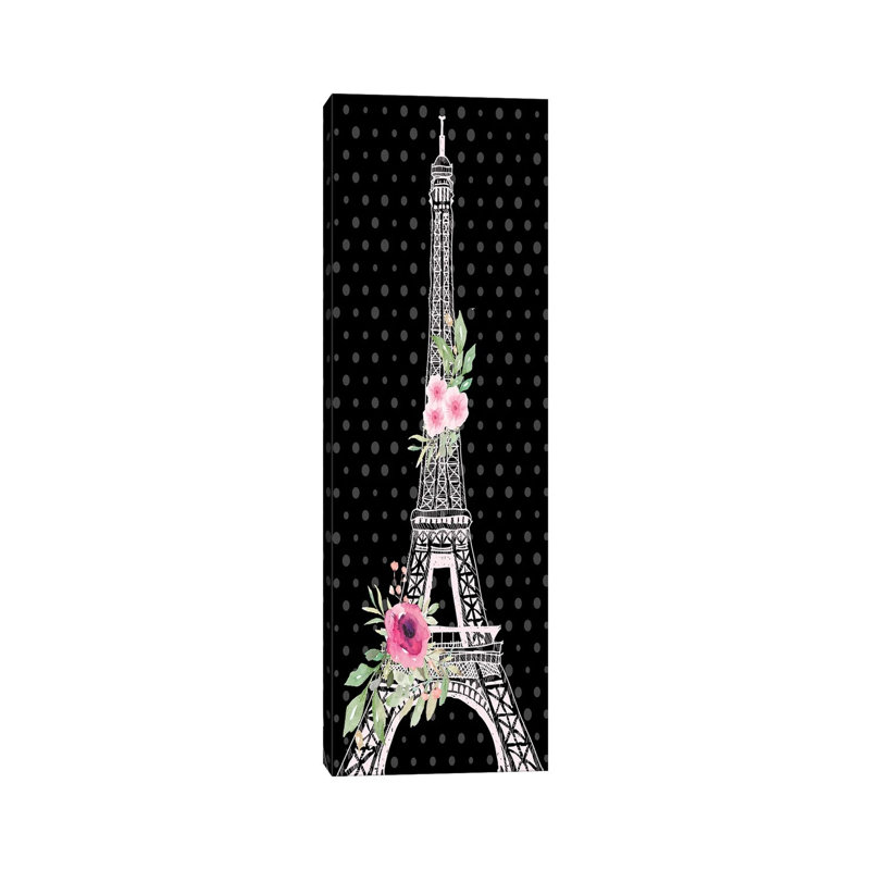 Paris Beauty I 1 Piece Wrapped Canvas Panoramic Wall Art, 121.92 cm H x 40.64 cm W x 3.175 cm D