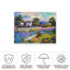 Toile extérieure «Texas Ranch Wildflowers» par David Lloyd Glover-87945853