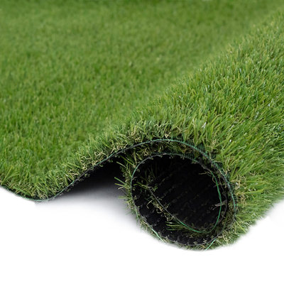 Fasward Outdoor Artificial Grass Turf Rug / Roll