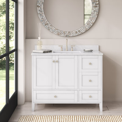 Ensemble de meuble-lavabo simple 42 po Selma