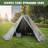Multiple Function 4 Season Waterproof Lightweight Camping Tents Without Inner Tent