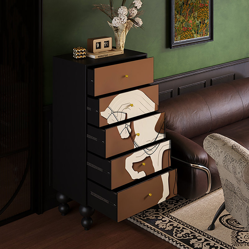 Armoire décorative simple pour salon moderne