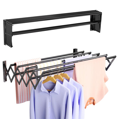 Stainless Steel Foldable Wall-Mounted Drying Rack