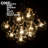 Naly 33.6 Ft Outdoor Led Solar Powered 25-Bulb Globe String Light (no remote control)