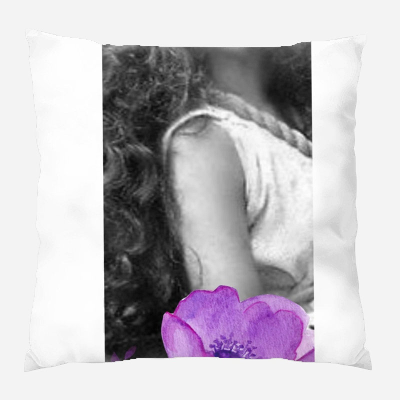 Coussin décoratif Dieter, Microsuède, Intérieur