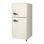 Réfrigérateur compact 3,5 pi³ avec réfrigérateur, petit réfrigérateur avec 2 portes et 7 niveaux de thermostat amovible pour cuisine, dortoir, appartement, bar, bureau