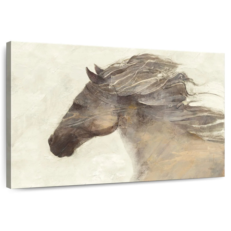 Brampt Abstract Horse, 8" H x 12" W