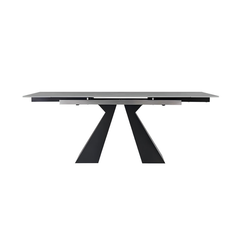 Table de salle à manger Sintered Stone, H 29,5 po x L 62,99 po x l 35,43 po
