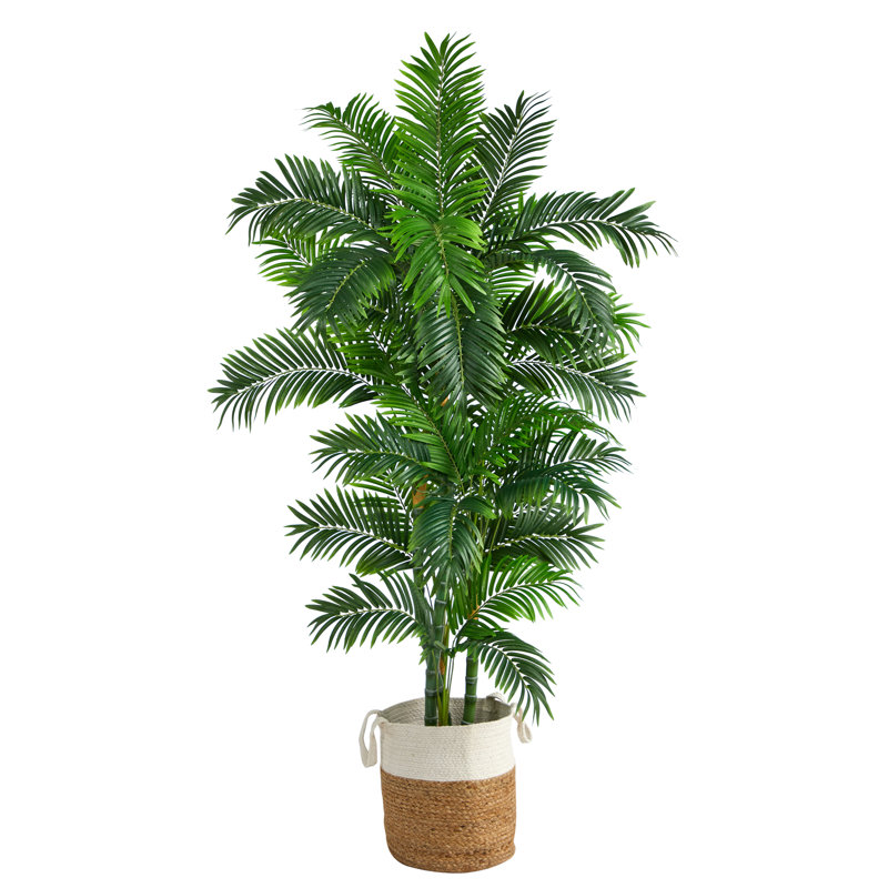 Palmier artificiel 72 po en pot