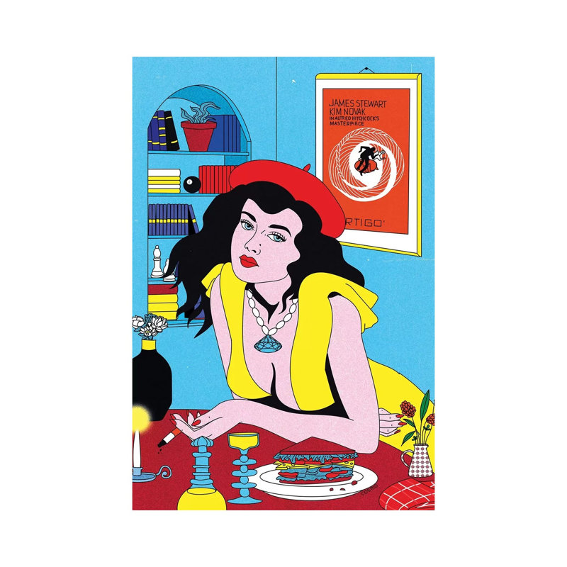 Lunch by Cosmo - Wrapped Canvas Print, 20.32 cm H x 30.48 cm W