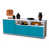 Turquoise / Matte White
