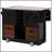 54 Inch Farmhouse Kitchen Island With Drop Leaf, Power Outlet, And Rolling Storage On 4 Large Wheels, Ideal For Modern And Rustic Kitchens-990636993