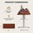 Adjustable Standing Desk, Whole-Piece Desktop-1613448256-1618947437