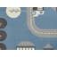 Town Children's carpet - carpet street play carpet for children's Room, Playroom - Sky Blue-73418639