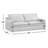 Belgrade 84'' Top Grain Leather Sofa-2091622729