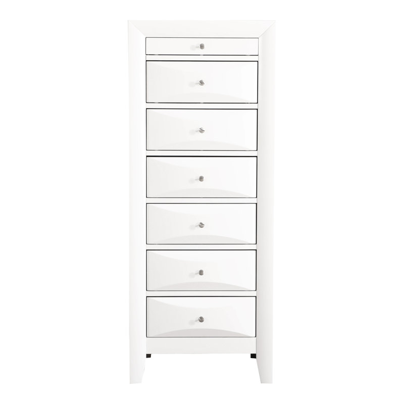 Champetre 23 " W 7 - Drawer Dresser, White