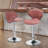 Angles Adjustable Counter Height Bar Stools, Swivel Kitchen Barstools Dining Chairs with Footrest-710730129-710730142
