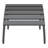 Outdoor Poly Adirondack Chair With Ottoman-1663237697