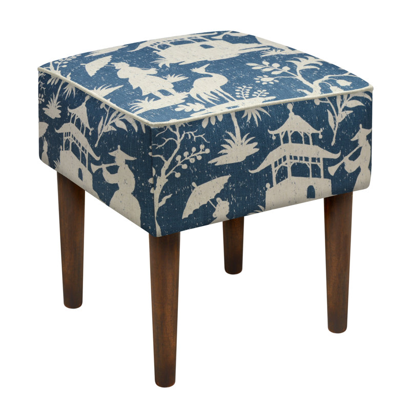Tabouret de coiffeuse Adagdak, Bleu marine