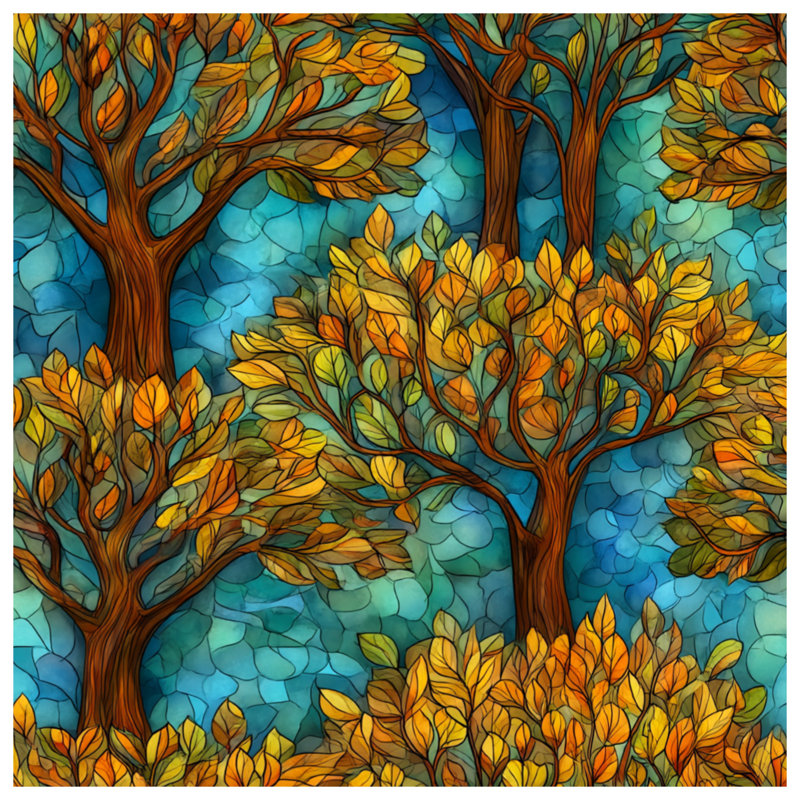 Rideaux de fenêtre Autumn, 50" x 92" - 1 Panel, Transparent