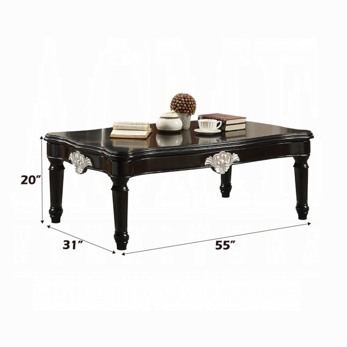 Table basse ACME Ernestine, noire