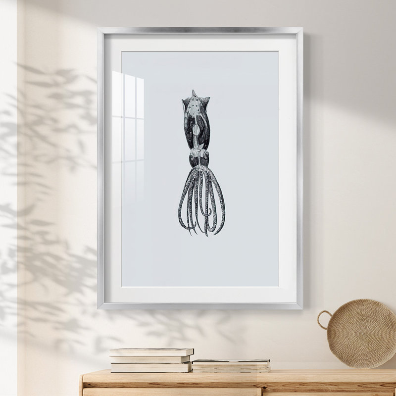 Huntington Gardens - Toile tendue avec châssis, H 28,5 po x l 20,5 po, Argent argent