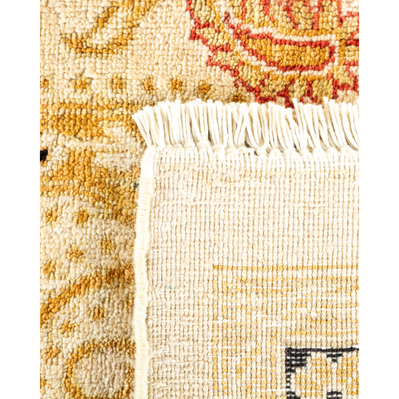 Saimah One-of-a-Kind 9' 2" X 12' 1" Hand Knotted Area Rug