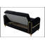 Causeuse convertible en tissu de velours Melody