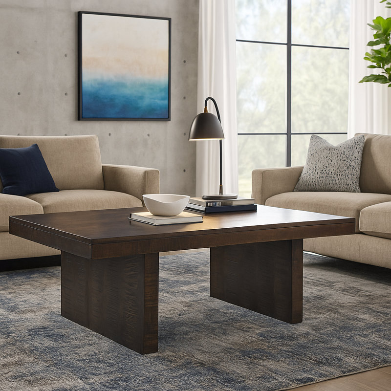  Dark Mango Wood Coffee Table