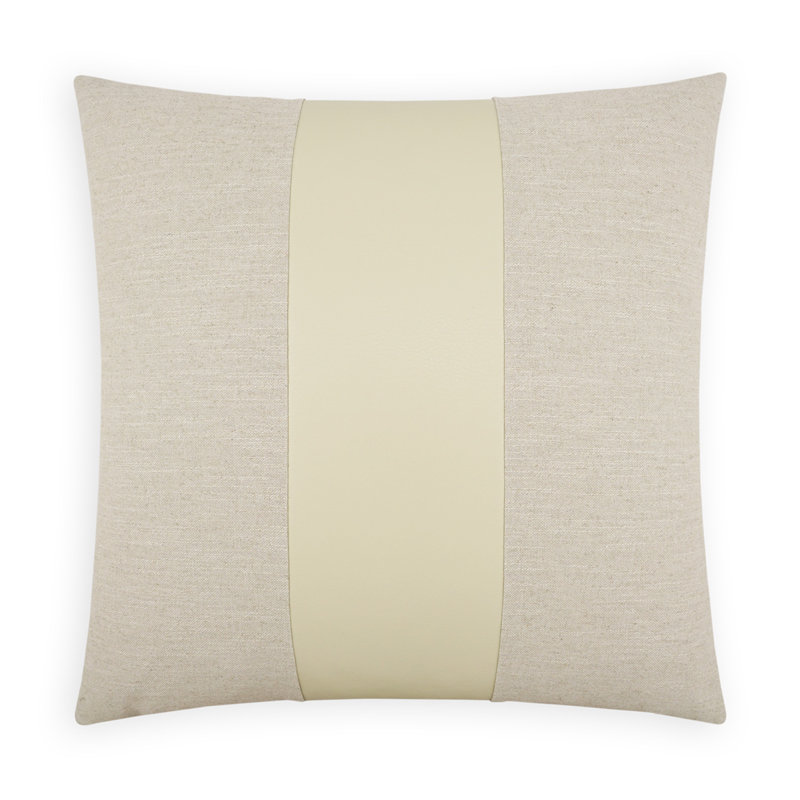 Rodeo Pillow Cover & Insert, Ivory, Square 24"
