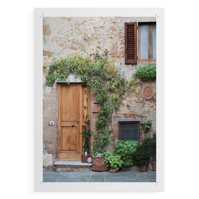 Entrée Pienza - impression sur toile seulement - non encadrée, H 60 po x l 40 po