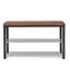 Banc de rangement pour chaussures 2 niveaux