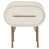 White Rustic Pine/Brass
