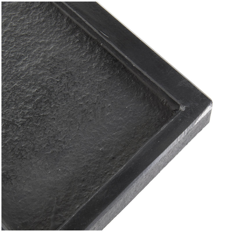 Ensemble de plateaux noirs Violanda, H 1,30 po x l 22,05 po x P 6,20 po