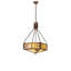 18" Square Balsam Pine Inverted Pendant