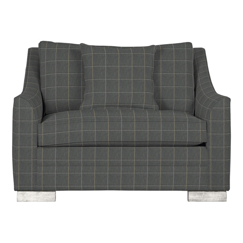 Chaise et demi 50,5 po Nicholas, Perigold Youngman Zinc, Casablanca