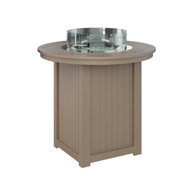 Berlin Gardens Donoma 44″ Round Bar Fire Pit Table