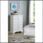 Commode de chambre moderne avec tiroirs de couleur blanche